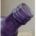 SUNROOM DECORATOR BOTTLE-E.R.Durkee Sauce Jar-Embossed Glove-Amethyst-1890s   253790417056